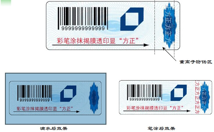 核徑跡防偽技術